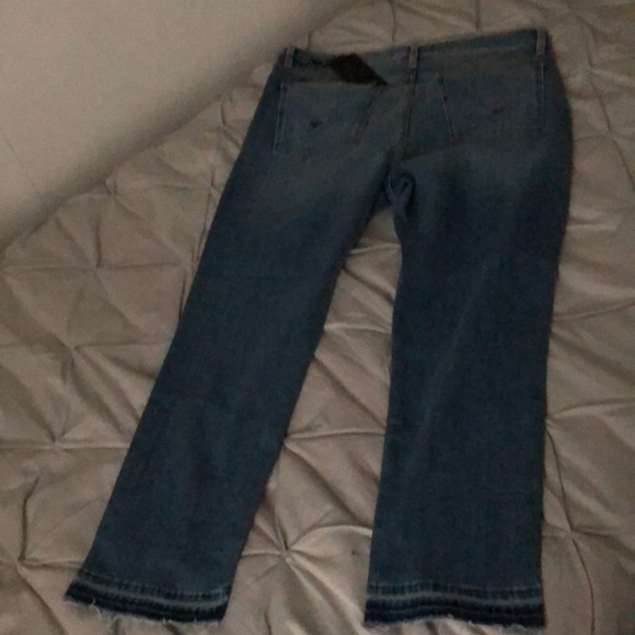 💥HP💥 HUDSON Los Angeles Barbara  Skinny front slit raw hem sz 31 - Picture 11 of 12